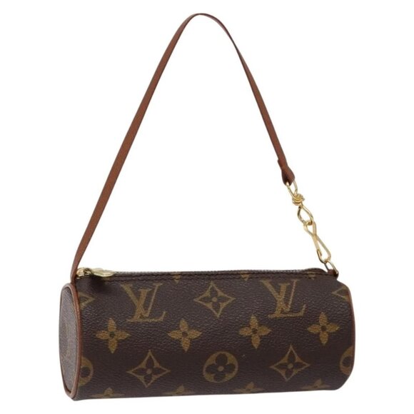 LOUIS VUITTON Monogram Papillon Pouch LV Auth sw1418 - Picture 1 of 16